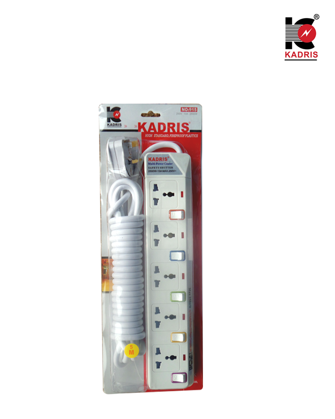 Kadris Multi Socket - 5 ports